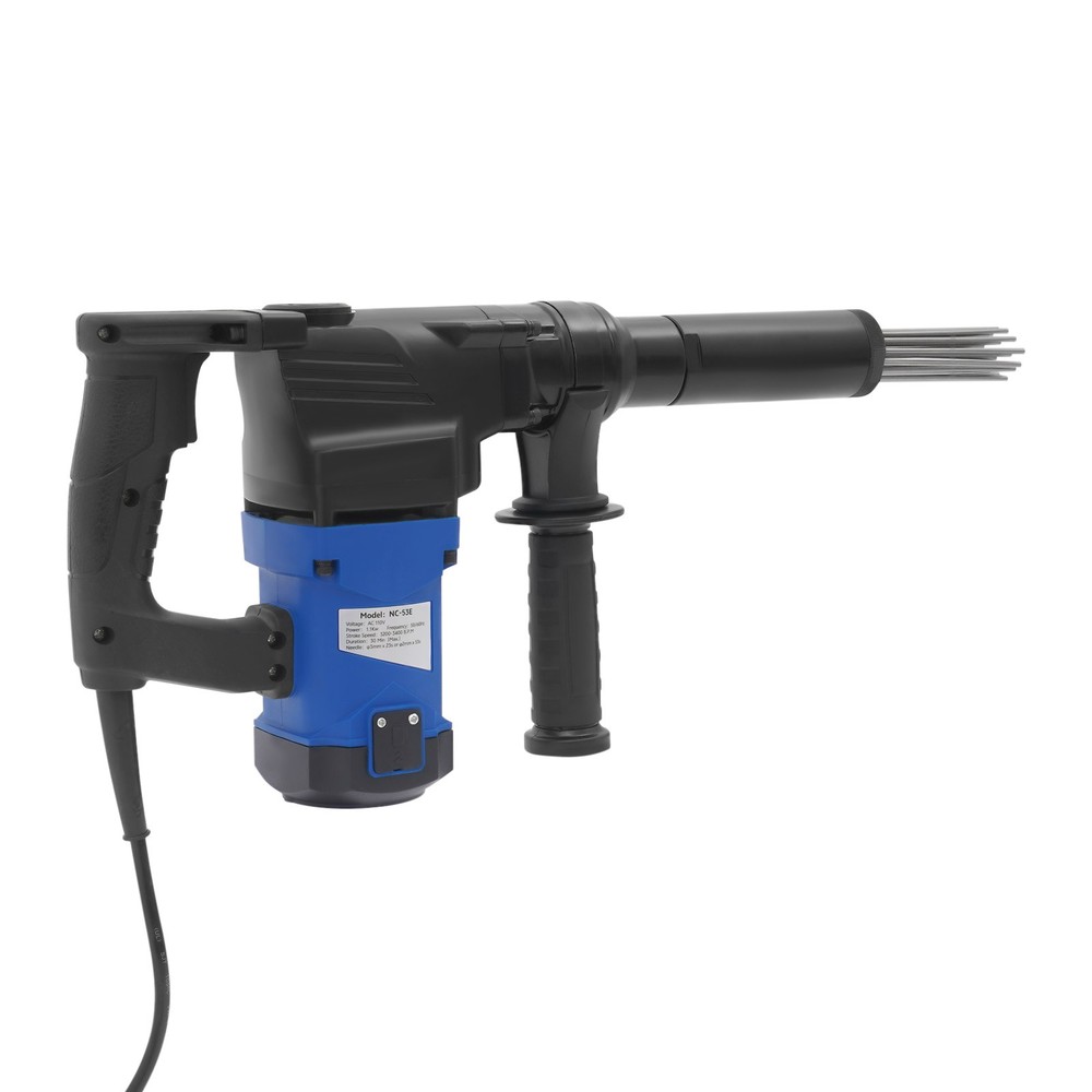 110V Electric Needle Scaler Needle Derusting Gun Marine Rust Removal Tool