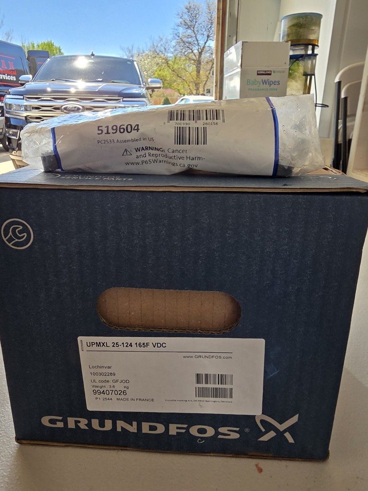 Grundfos UPMXL 25-124 Variable Speed Circulator Pump