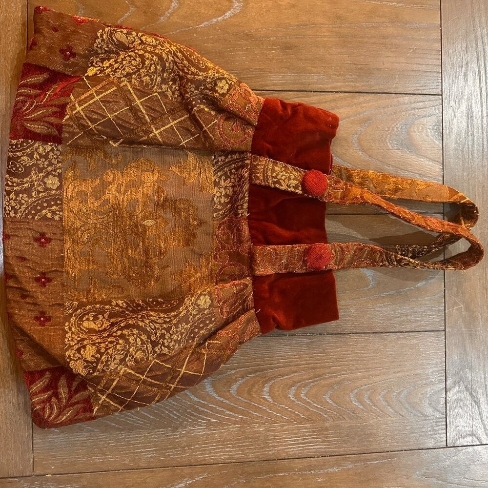 Handmade quilted purse