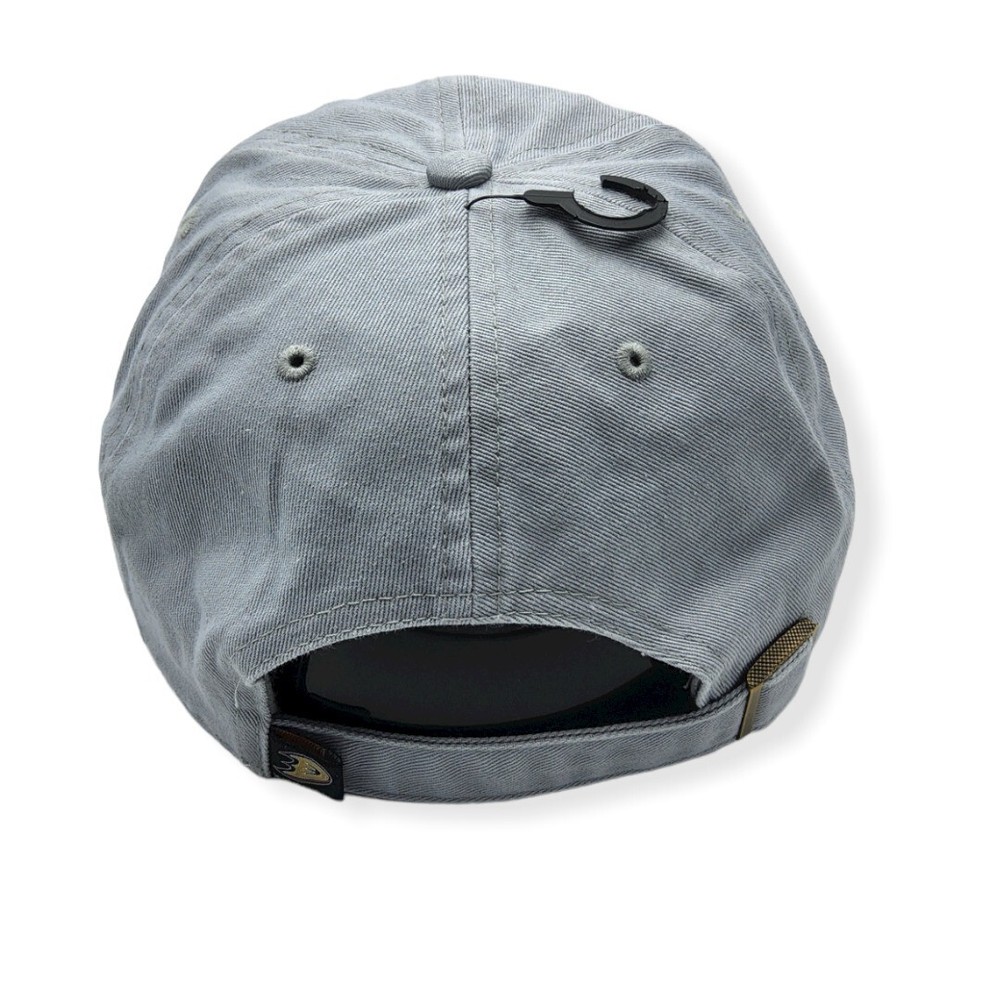 '47 Anaheim Ducks Clean Up Storm Gray Adjustable Strap Hat Dad Cap