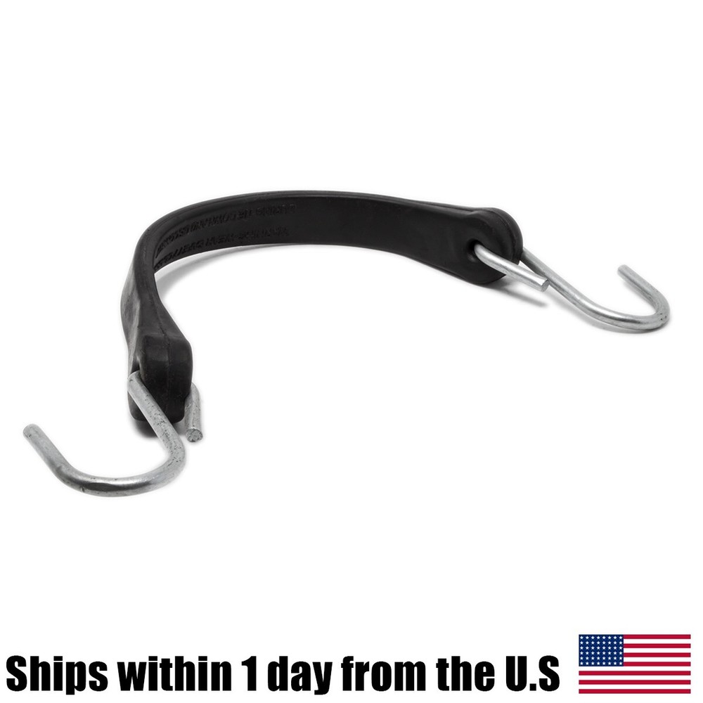 20PK 9" Rubber Tarp Strap Multi-Purpose for Flatbed Truck Trailer