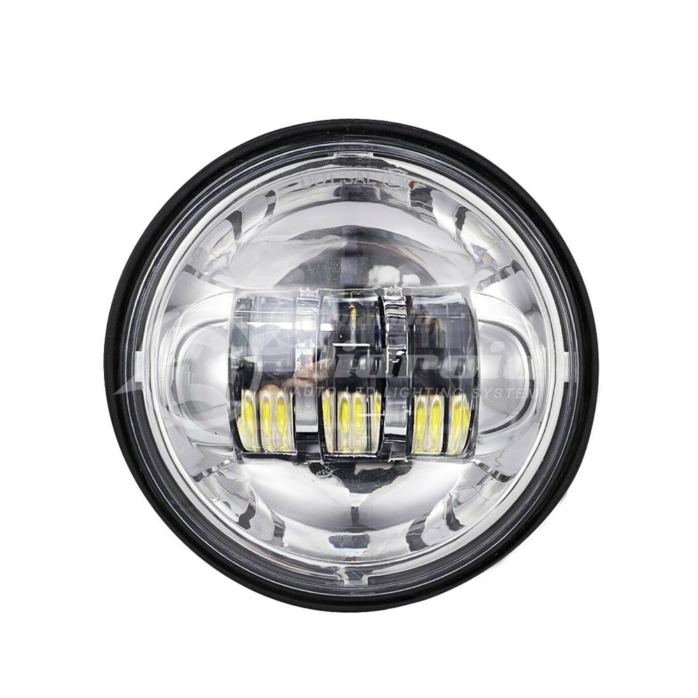 7" LED Headlight & 4.5" Passing Lights for Harley-Davidson Dyna Switchback FLD
