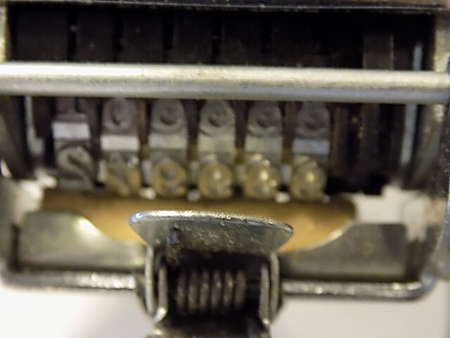 Vintage Numbering Machine Model 5