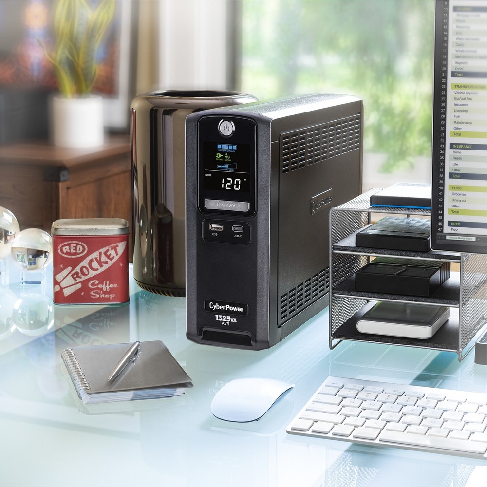 CyberPower 10-Outlet 1325 VA PC Battery Back-Up System