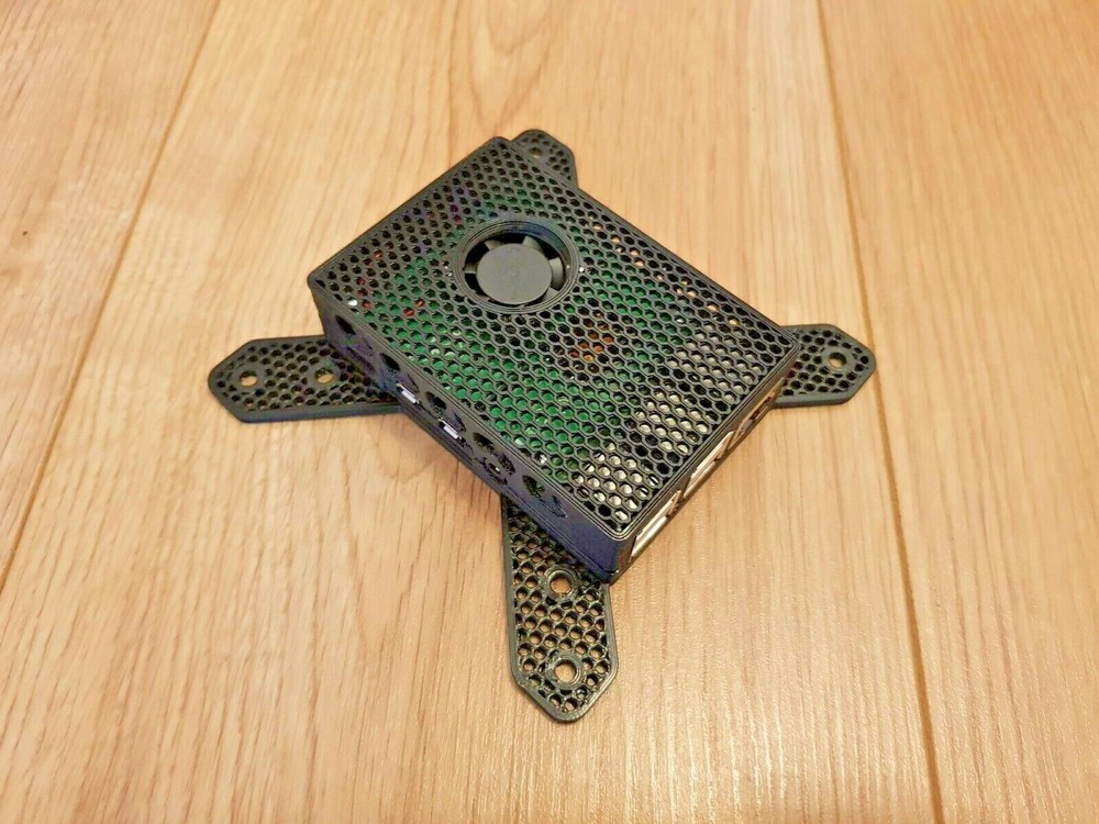 Raspberry Pi 4 Pi4 PoE+(PLUS) Hat Case Power over Ethernet Box Mount Wall / VESA