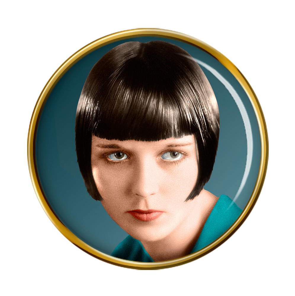 Louise Brooks Pin Badge