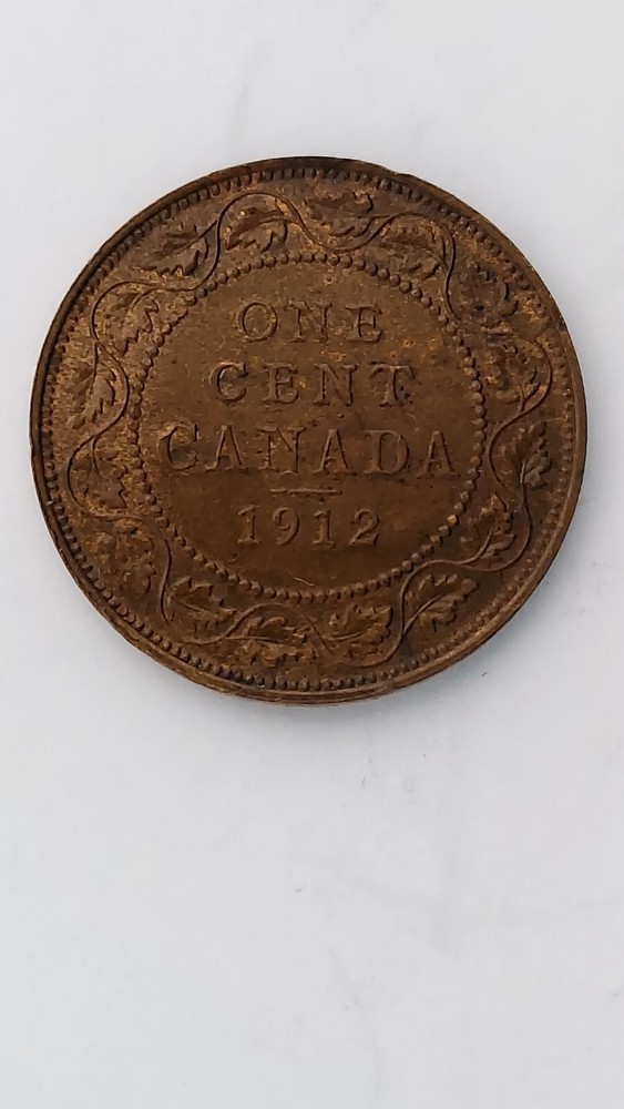 1912 Canada, Large Cent, George VII (#2)