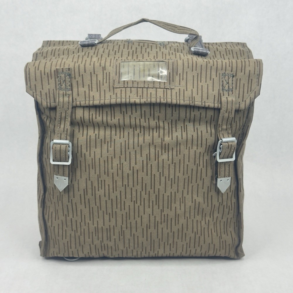 Cold War East German Camo Combat Pack Backpack Military Surplus Rain EUC