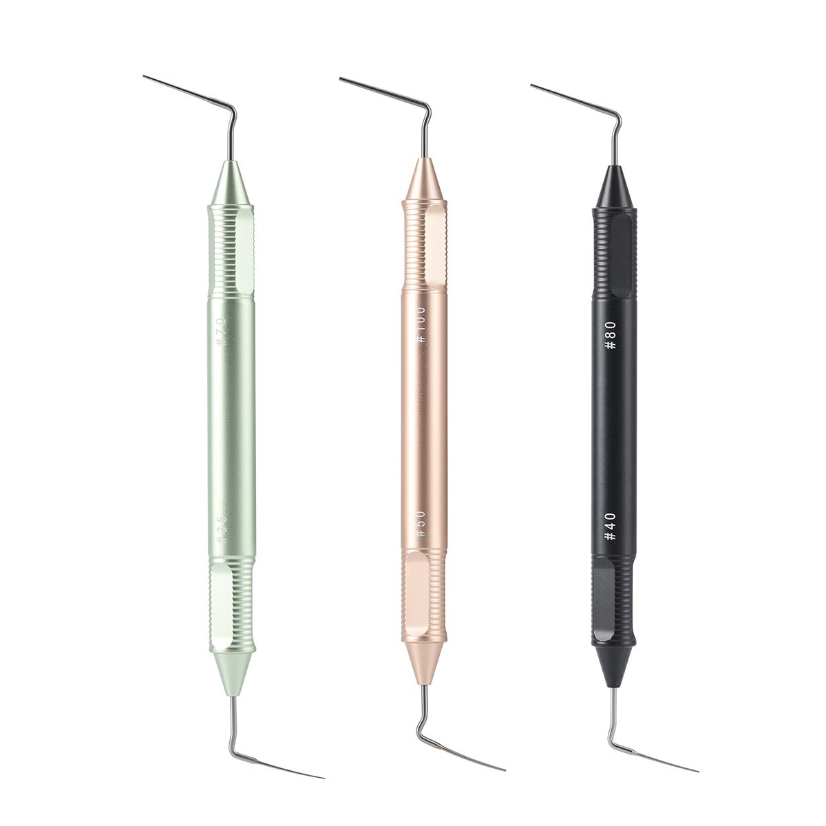 3 Types Dental Endo Buchanan Hand Plugger Niti Fill Tips ENDO Hand Plugger Kit