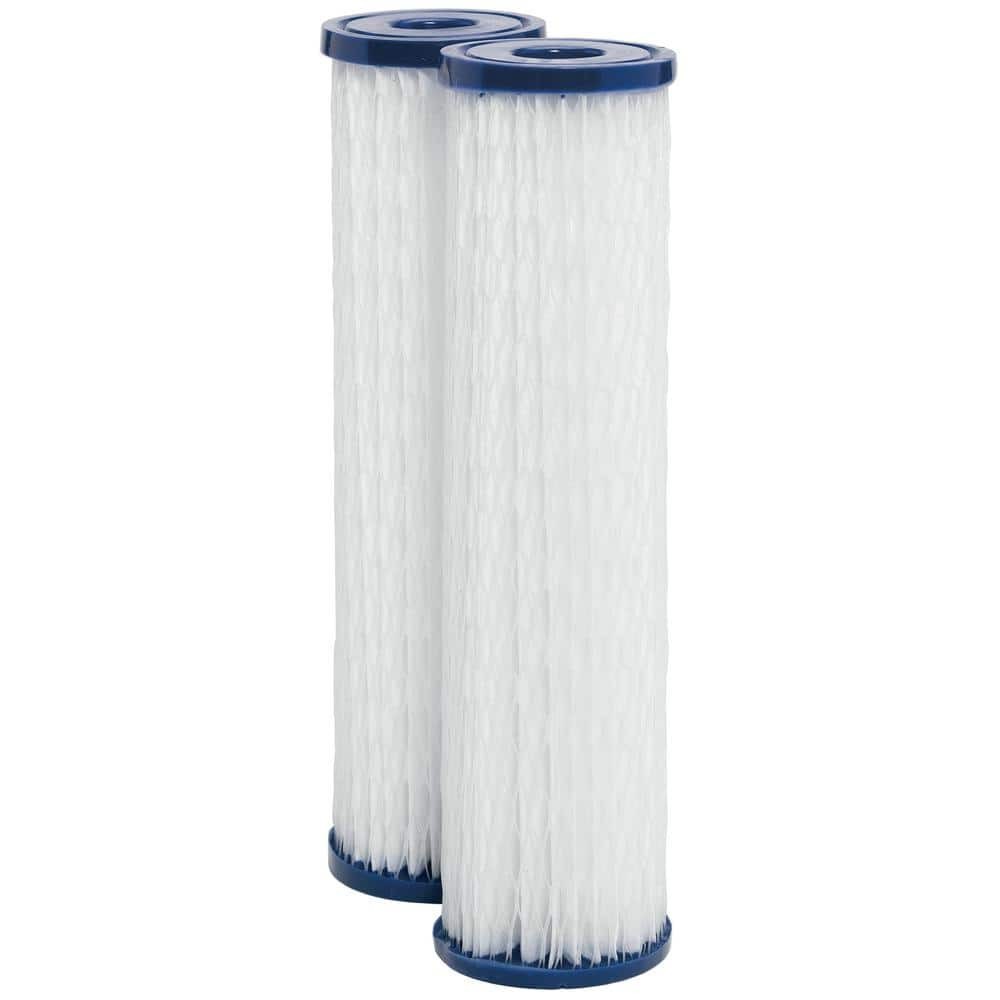 Whole House Water Filter Cartridge GE 2-Pack Universal Replacement FXWPC
