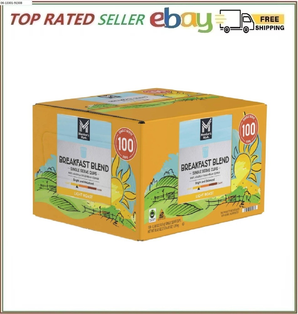 Member's Mark Breakfast Blend, Single-Serve Cups (100 ct.)