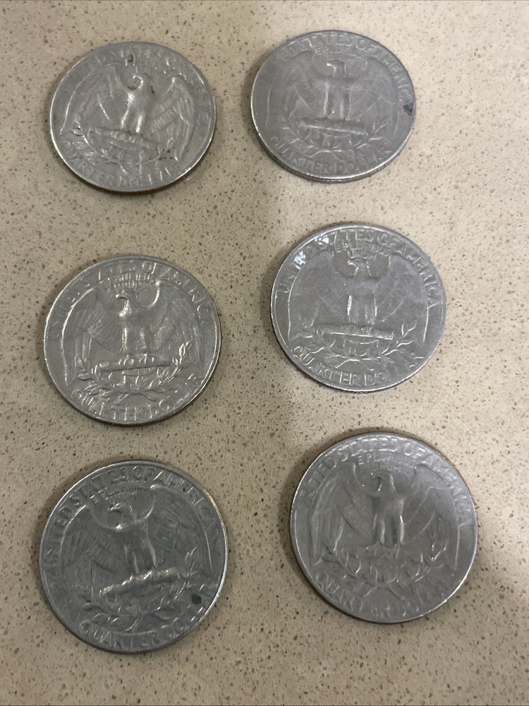 1966 Washington Quarter No Mint Mark Circulated