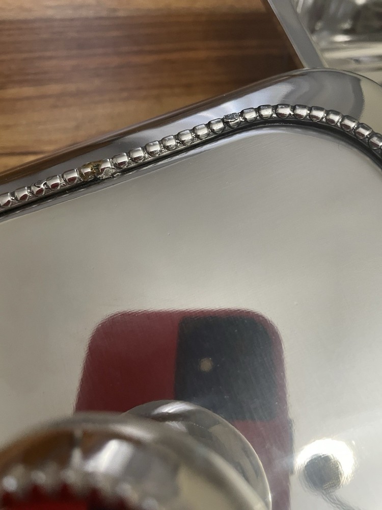 Vintage Covered Serving Dish Silver Plated 5 Pieces Sets.