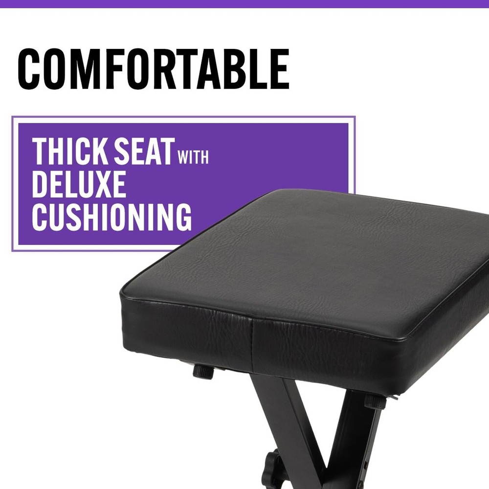 OnStage KT7800 Padded Keyboard Bench