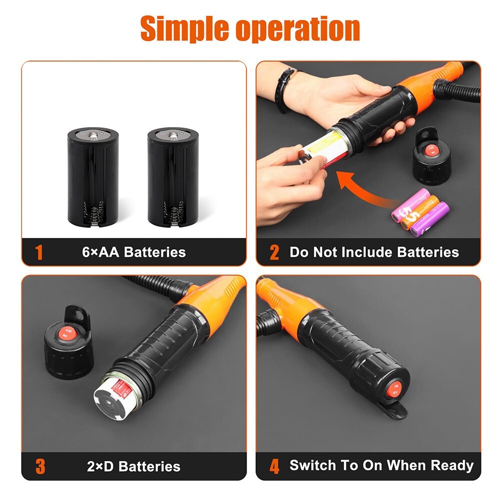 Portable Powered Battery Liquid Transfer Pump 2.4 GPM w/ Flow Control Nozzle