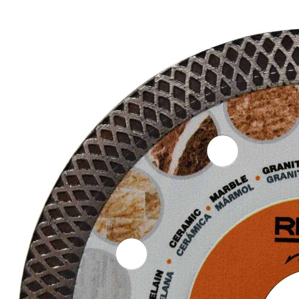 RIDGID 8 in. Continuous Mesh Rim Diamond Blade