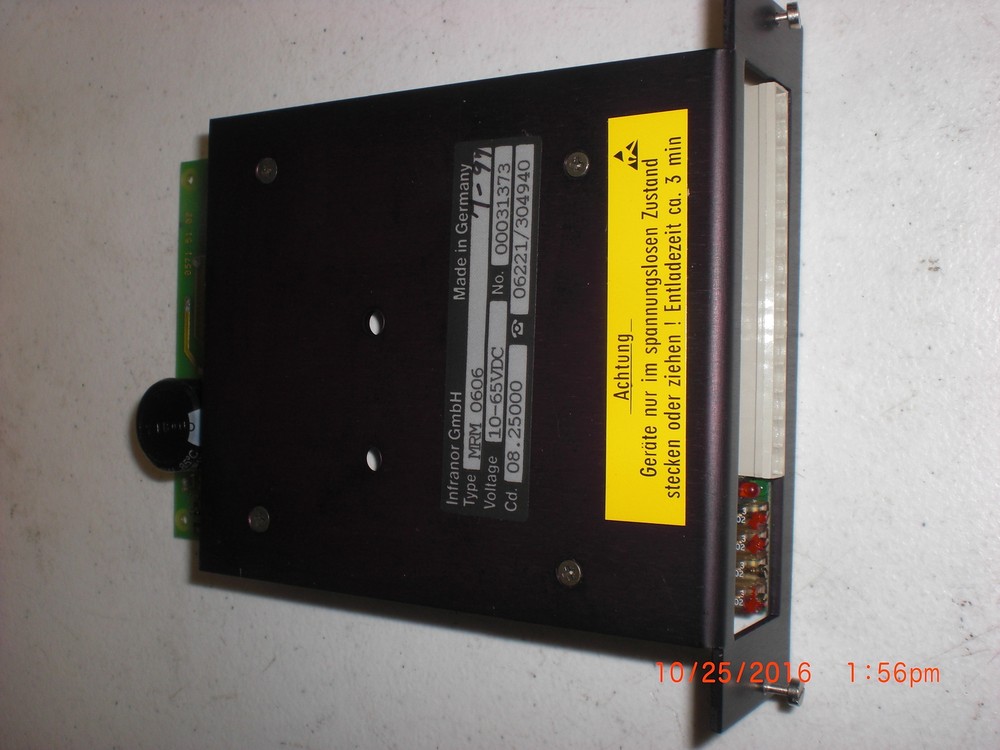 Amplifier Servo 10-65VDC INFANOR MRM 0606