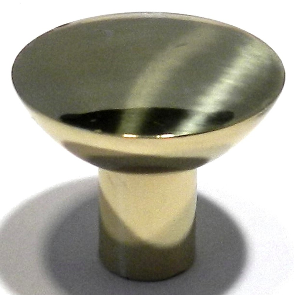 Amerock Hardware BP1416-3 Polished Brass Solid Brass 1 1/8" Cabinet Knob Pulls