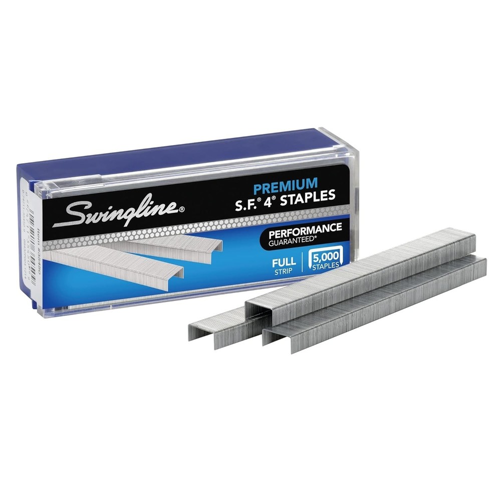 S.F. 4 Staples - 5000 Count, 1/4" Length, Superior Stapling Reliability