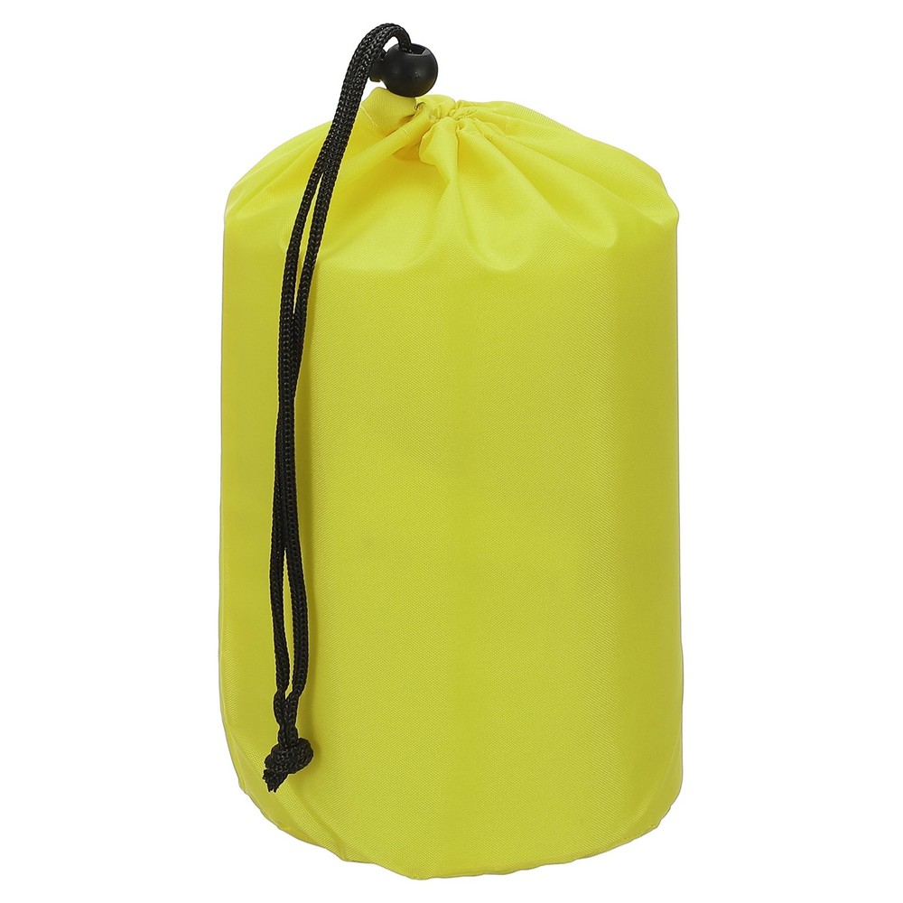 Stuff Sack, 7 x 13 Inch Waterproof Outdoor Storage Sack Drawstring Light Yellow