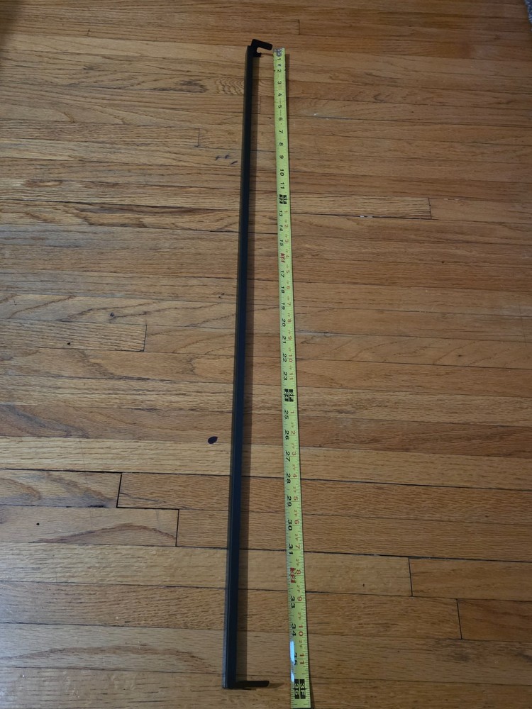 NIB hearth and home technologies 36" slider bracket for fireplace mesh screen