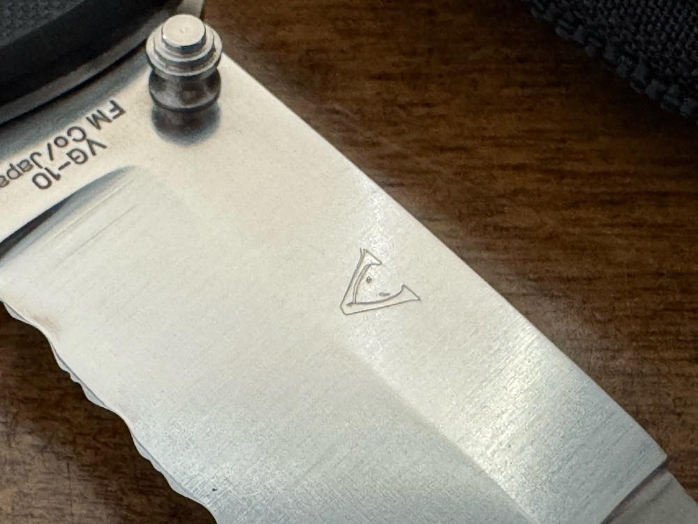Butch Vallotton Custom Al Mar 馬國森 Folding Knife