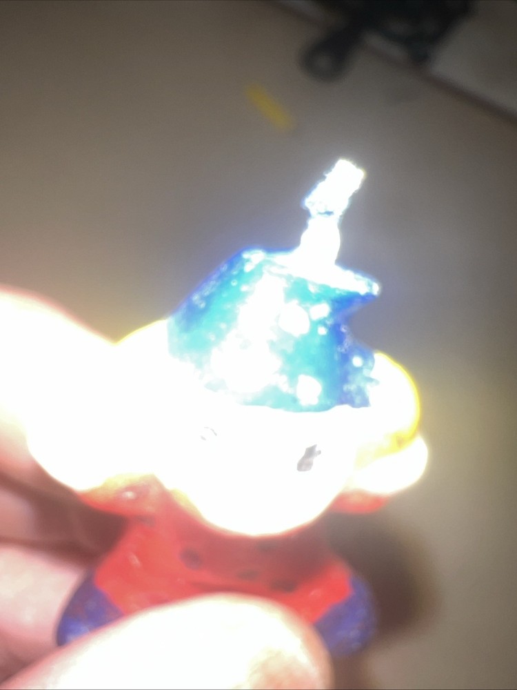 Vtg Small Clown Candle