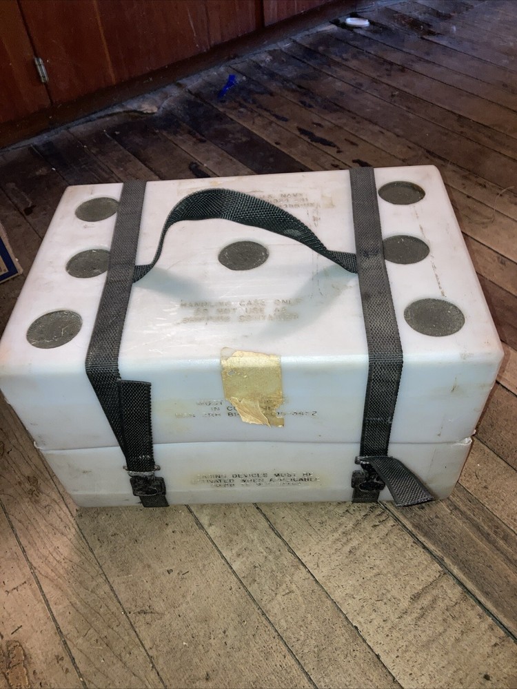 USN U S Navy Handling Case 10”x11”x17”