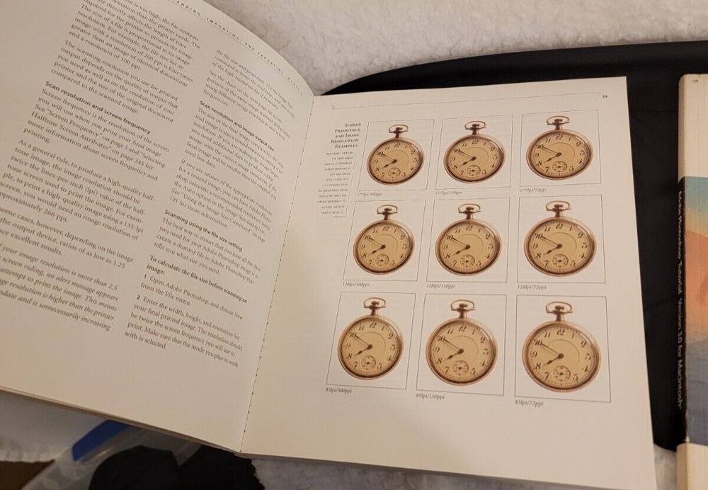 ADOBE PHOTOSHOP 3.0 vintage ORIGINAL Set Manual. User/Tutorial 94' MACHINTOSH