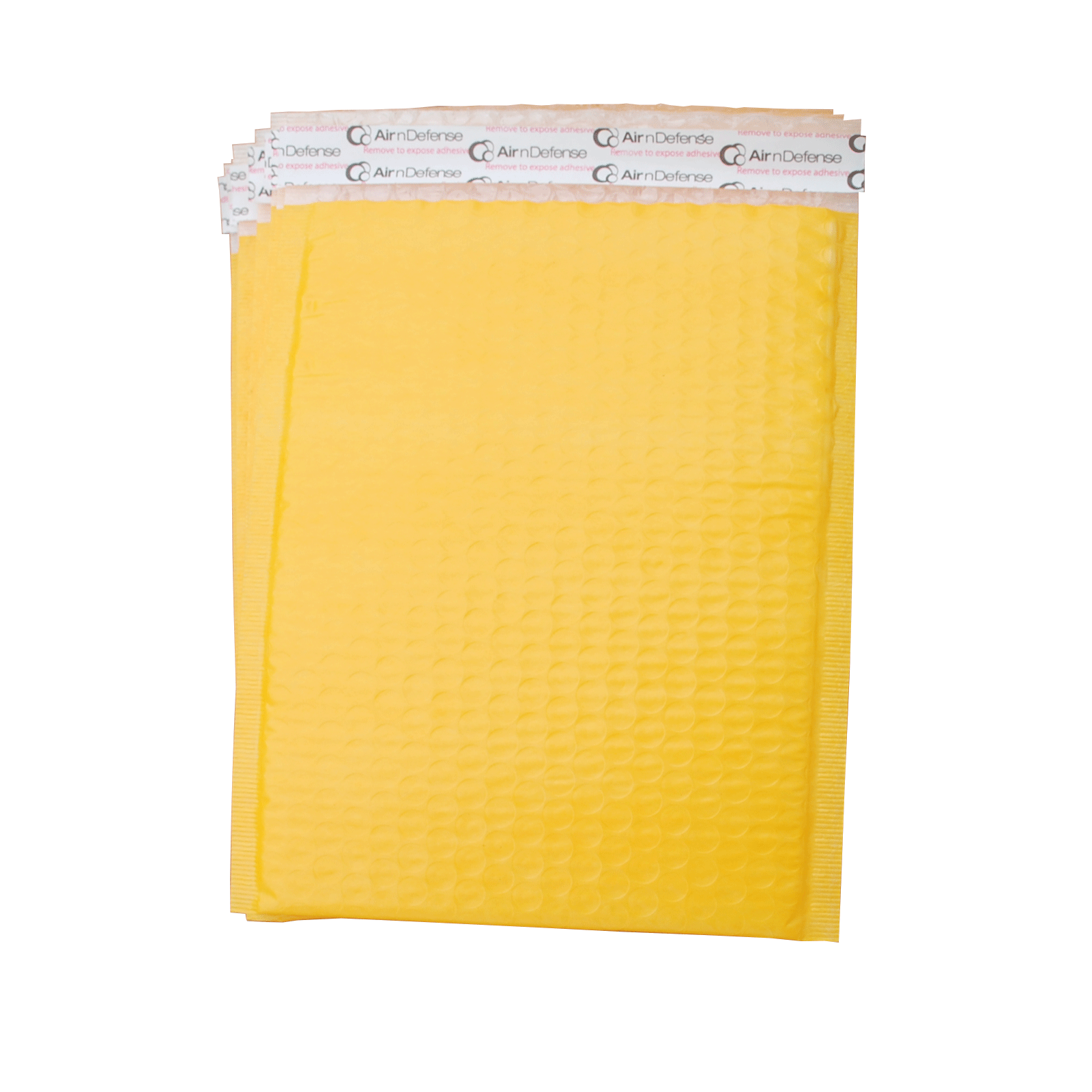 AirnDefense 200 #5 10.5X16" Yellow Poly Bubble Mailers Shipping Padded Envelope