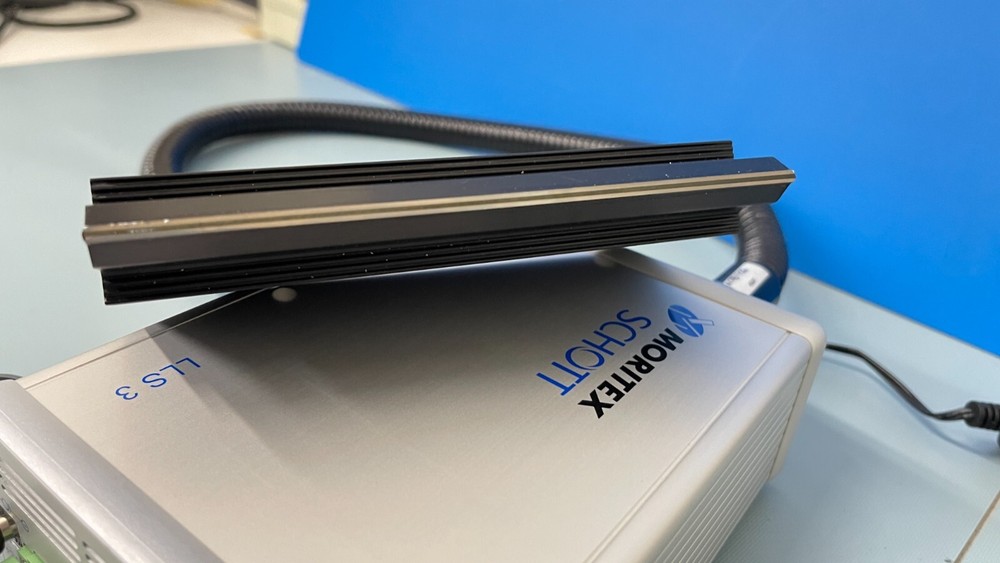 Moritex Schott LLS3 A20970.1/6000/EU LED Light Source Illuminator W/ A08906