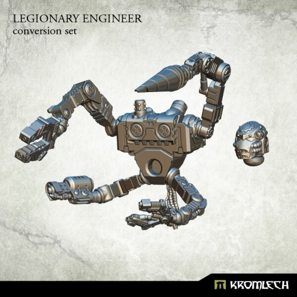 Techmarine Conversion Kit-Legionary Engineer-Kromlech-Iron Hands Tech Priest