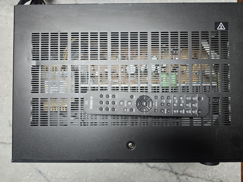 Yamaha R-S202 Stereo Receiver Bluetooth Tested Working w/ Remote Control Bundle