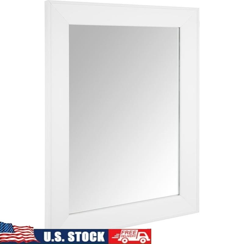 Beveled Framed Rectangular Wall Mirror Bathroom Bedroom Entryway Living Room New