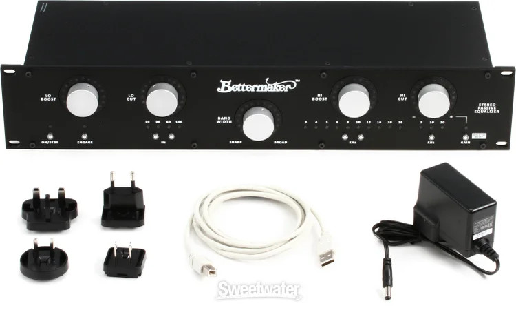 Bettermaker Stereo Passive Equalizer with Plug-in Control