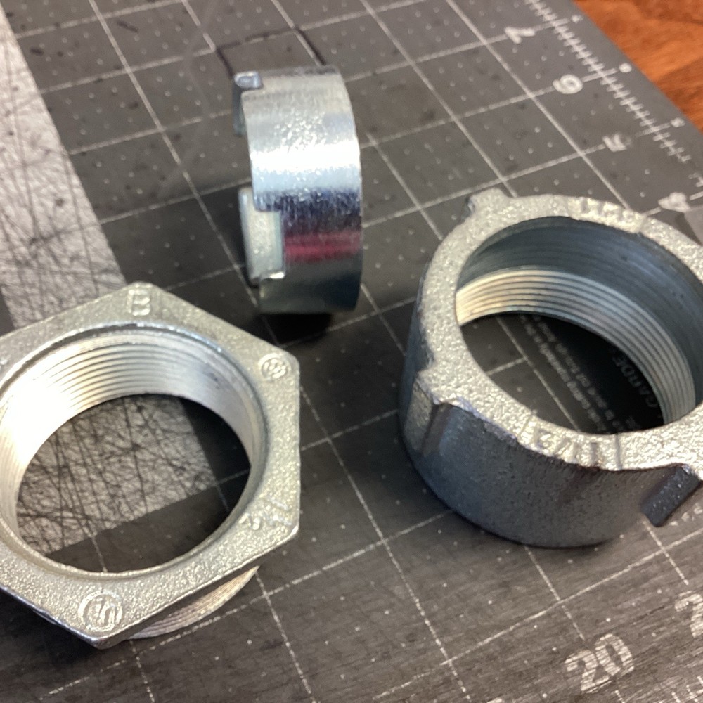 1-1/2" 3 Piece Coupling IRON (LPW132Y)