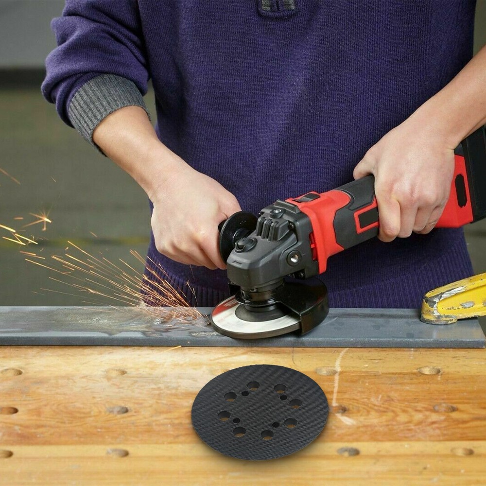 Improved Sanding Results with Soft Rubber 5 Inch Replacement Sander Pad