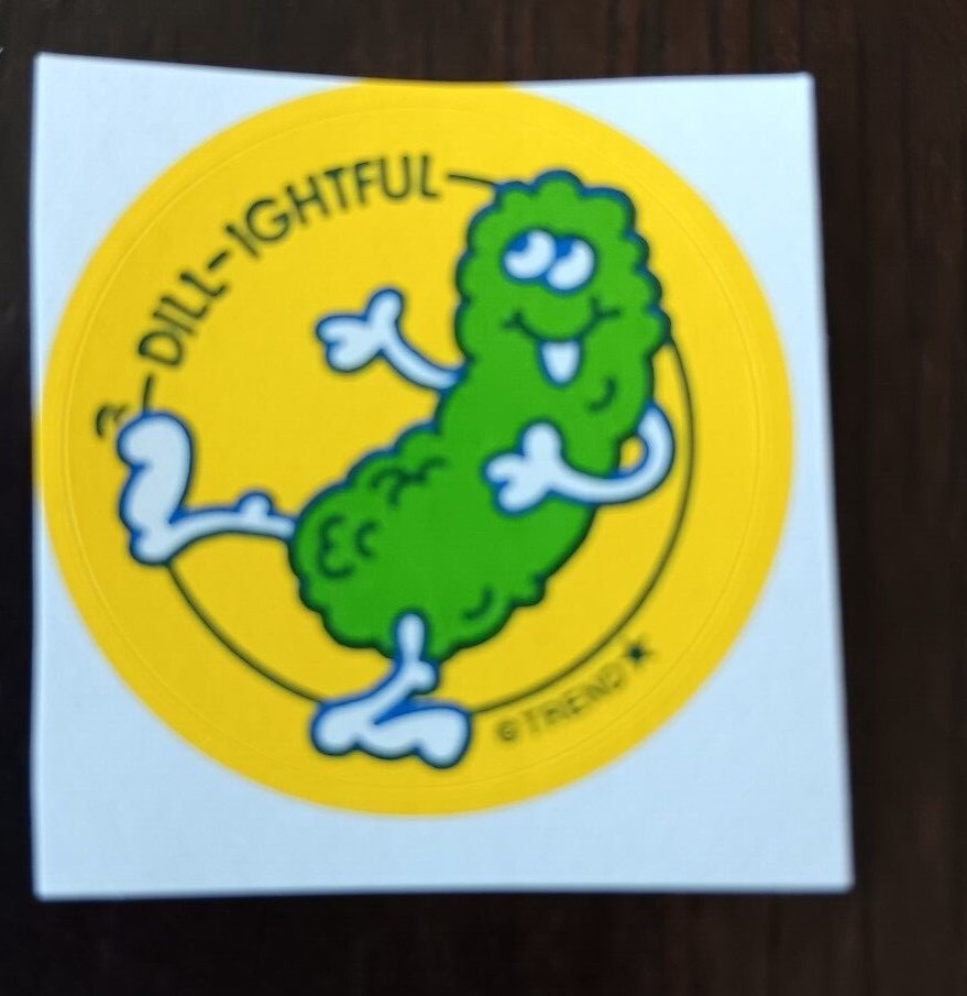 Trend Scratch & Sniff Stickers Retro 80s Reproduction Choose- Various Designs