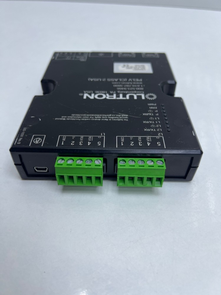 Lutron PELV CLASS2:USA Input/Output 24V 100mA Interface Control