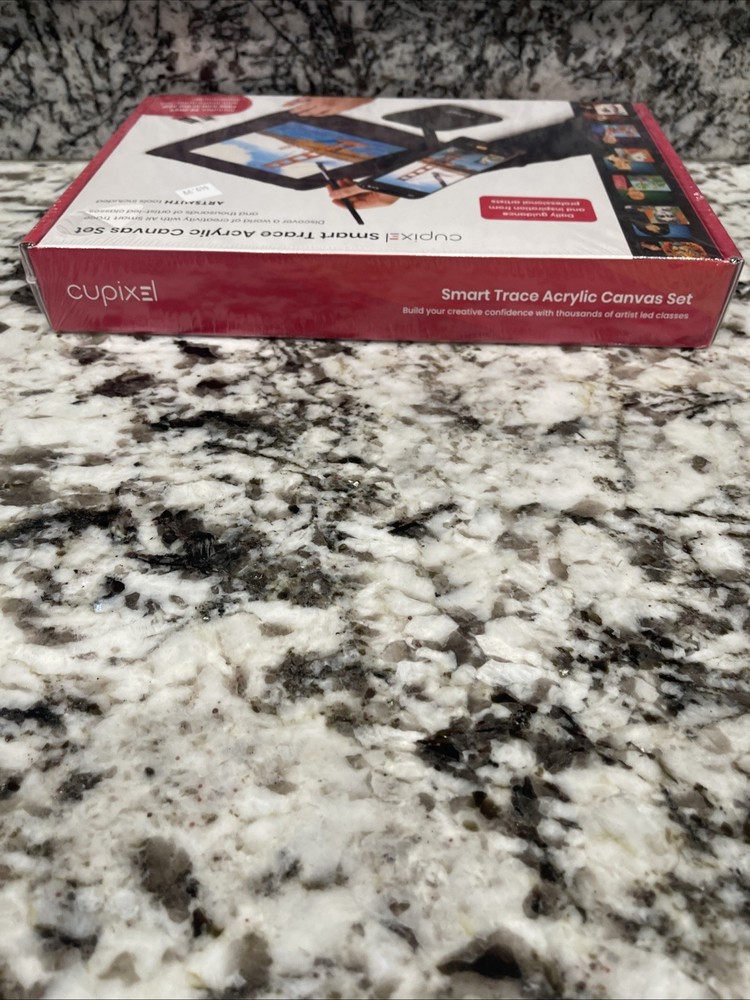 🔥 Cupixel Smart Trace Acrylic Canvas Paint Set Tools & Instruction NEW