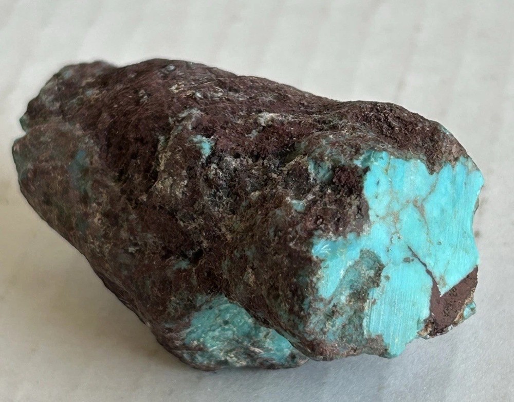 Bisbee Turquoise Rough Stabilized Nugget 55 Grams