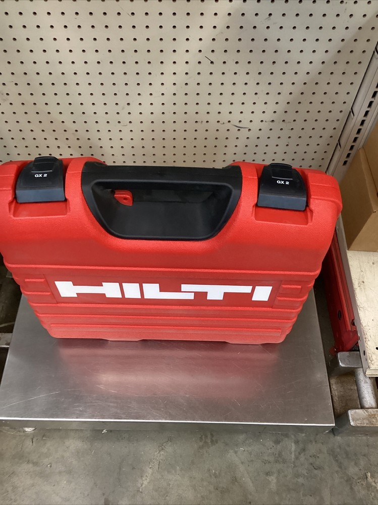 REPLACEMENT CASE ONLY - HILTI GX 2 Powder Actuated Tool Box, Empty Case Only