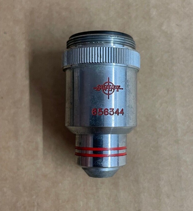 Swift 656344 Microscope Objective Lens 40x 0.65 - Two Red Stripes