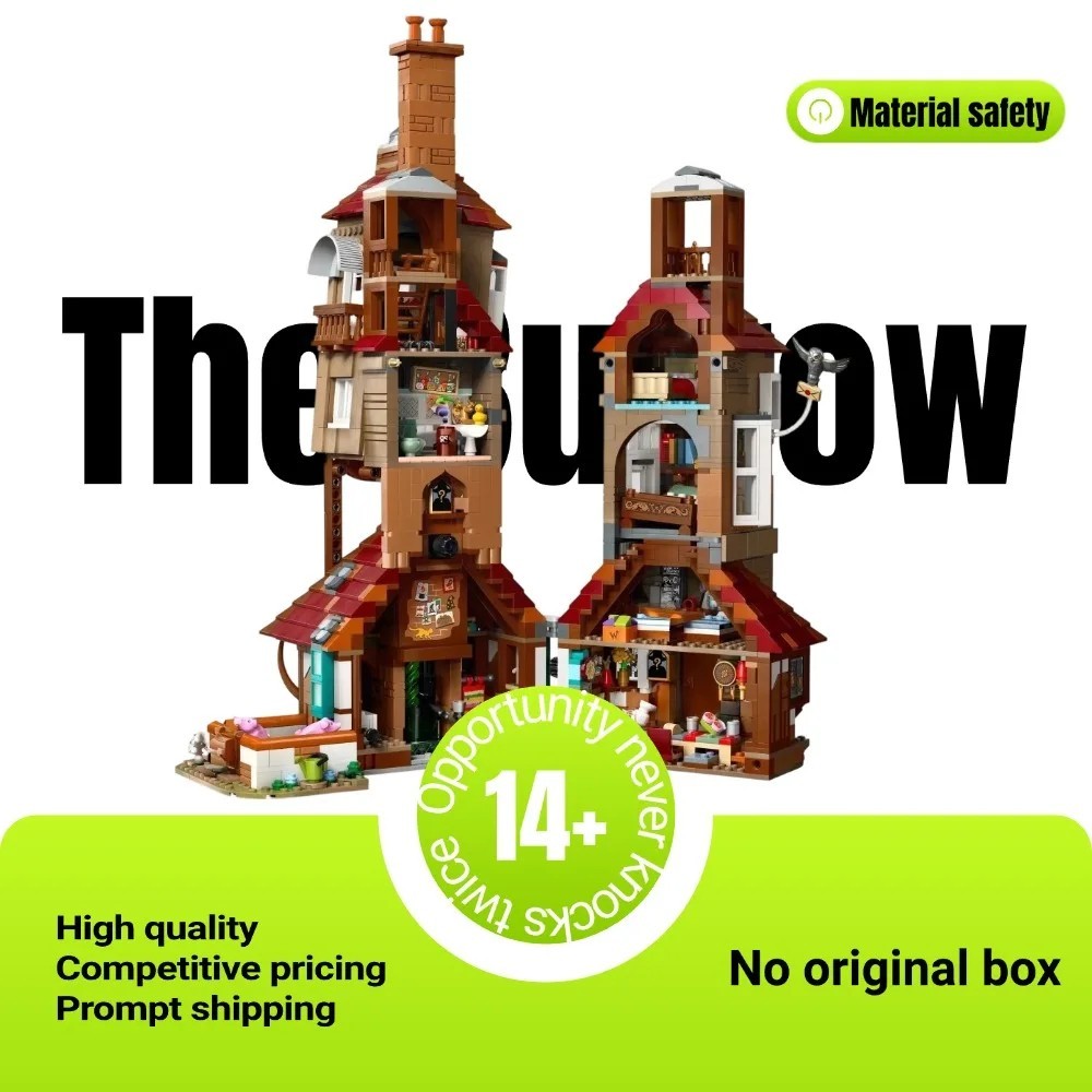 2405Pcs MOC The Burrow Model Kit Compatible