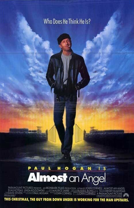 ALMOST AN ANGEL / Paul Hogan 1989 Move Script Screenplay, perform God's work