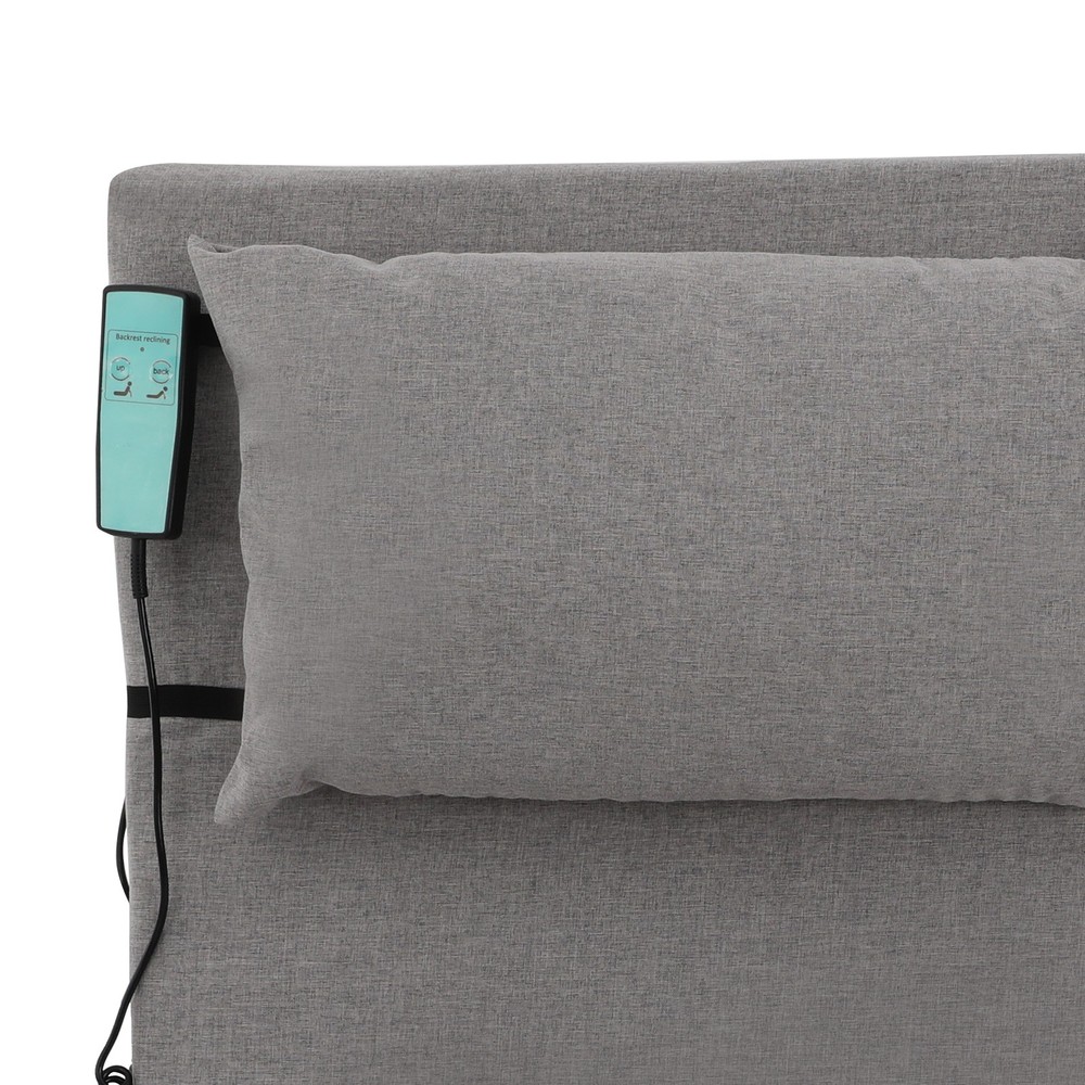 Electric Assisted Wake-up Device Lifting Mattress with Backrest Adjustable 2-80°