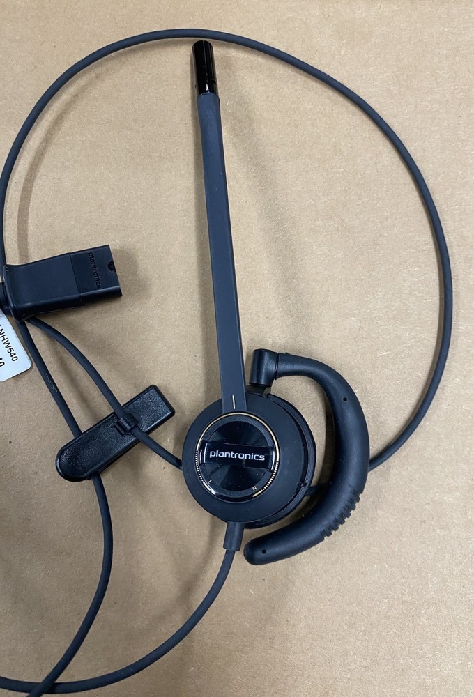 Plantronics EncorePro 540 Digital Lightweight Versatile Convertible Headset READ