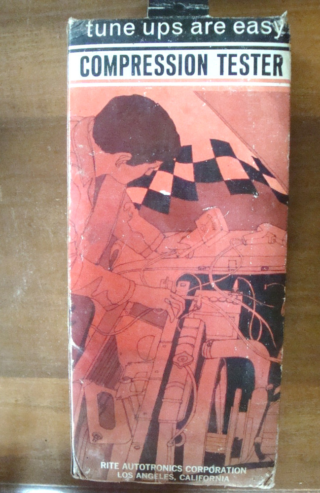 RAC model 535 Compression Tester Vintage in Box