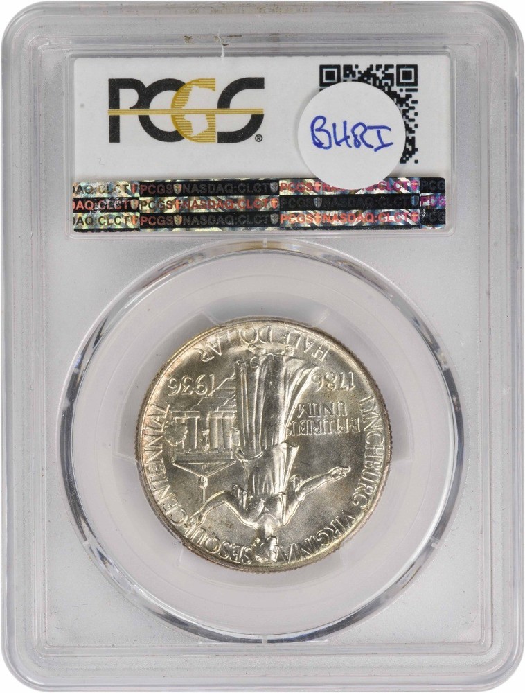 Lynchburg Commemorative Silver Half Dollar 1936 MS66+ PCGS