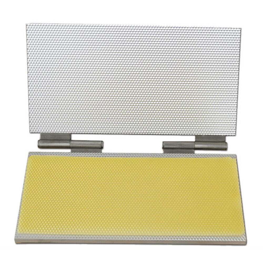 Bee Wax Foundation Machine 220*420mm Sheet Mold Casting Comb Foundation 4.7mm